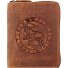  Vintage zodiac wallet leather 10 cm Variant steinbock