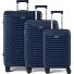  5820 4 wheels Suitcase set 3-piece Variant blau