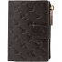  Leggero Stampa leggero stampa Credit card case RFID protection Leather 7 cm Variant darkbrown