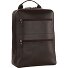  Dakota backpack leather 42 cm laptop compartment Variant braun