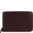  Arezzo Credit card case RFID protection Leather 11.5 cm Variant braun