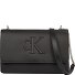  Sculpted Deboss Shoulder Bag 25 cm Variant black