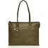  Carisma shoulder bag RFID leather 40 cm laptop compartment Variant green