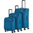 Chios 4 wheels Suitcase set 3-piece with expansion pleat Variant petrol Chios 4 wheels Suitcase set 3-piece with expansion pleat Variant petrol