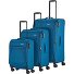  Chios 4 wheels Suitcase set 3-piece with expansion pleat Variant petrol