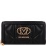 Embossed Wallet 19.5 cm Variant black  Embossed Wallet 19.5 cm Variant black