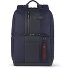  Letter backpack 39 cm laptop compartment Variant blue
