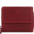  Wallet RFID protection Leather 11 cm Variant rot