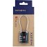  Global TA Luggage lock with combination lock 10 cm Variant black