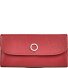  Athena Wallet RFID protection Genuine Leather 18.5 cm Variant rot