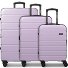  Miami 4 wheels Suitcase set 3-piece with expansion pleat Variant lilac