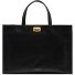  Leila Shopper Bag Leather 38 cm Variant nero