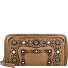 Wallet leather 21.5 cm Variant verde militare Wallet leather 21.5 cm Variant verde militare