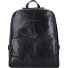  Vespucci backpack leather 41 cm laptop compartment Variant black