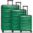  Travel 4-wheel suitcase set, 3-piece, with stretch fold Variant emerald green metallic