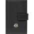 Circle Credit card case RFID protection Leather 6.5 cm Variant black Circle Credit card case RFID protection Leather 6.5 cm Variant black