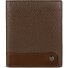  Due Wallet RFID protection Leather 9 cm Variant cognac