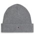TH Flag Knitted hat Variant mid grey heather TH Flag Knitted hat Variant mid grey heather