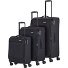 Chios 4 wheels Suitcase set 3-piece with expansion pleat Variant schwarz Chios 4 wheels Suitcase set 3-piece with expansion pleat Variant schwarz