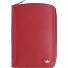  Madrid Wallet RFID protection Genuine Leather 11.5 cm Variant rot