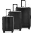  Atlas 4 wheels Suitcase set 3-piece Variant jet black