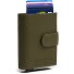  Hollis Wallet RFID protection Genuine Leather 10 cm Variant olive green