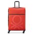 x United Colors of Benetton Color Block 4-wheeled trolley 77cm with expansion fold Variant red x United Colors of Benetton Color Block 4-wheeled trolley 77cm with expansion fold Variant red