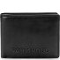  Memphis Wallet RFID protection Genuine Leather 12.5 cm Variant black