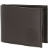  Leather Wallet RFID protection Genuine Leather 11 cm Variant braun-circle bloom