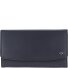  Polo Wallet RFID protection Genuine Leather 17.5 cm Variant marineblau