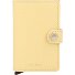  Miniwallet Credit card case RFID protection Leather 6.5 cm Variant butter yellow