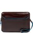  Blue Square Shoulder bag Leather 23 cm Variant mahogany