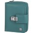  Spongy wallet leather 9.5 cm Variant petrol