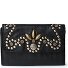  Mirta Wallet Leather 14 cm Variant nero