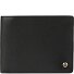  Roccia Wallet RFID protection Leather 12.5 cm Variant schwarz