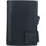 SecWal 2 credit card case wallet RFID leather 9 cm Variant blau SecWal 2 credit card case wallet RFID leather 9 cm Variant blau