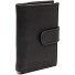  Torola Wallet RFID protection Genuine Leather 7.5 cm Variant black