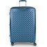  Queens 4 wheels Trolley L 75 cm with expansion pleat Variant azul