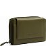  Orveta Wallet RFID protection Genuine Leather 13 cm Variant olive green