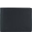  New Silk wallet leather 10 cm Variant schwarz