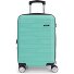  Uyiko 4 wheels Cabin trolley 54 cm with expansion pleat Variant verde menta