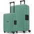  Essentials 15 4-wheel 15 suitcase set 2 pcs. with three-point closure Variant sea green