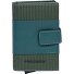  PQ-Earth Credit card case RFID protection Leather 6.5 cm Variant green