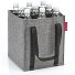  Bottle bag 24 cm Variant twist silver