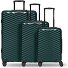  Essentials 18 4 wheels Suitcase set 3-piece with expansion pleat Variant Metallic-Green Shiny