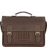 Reed briefcase leather 39 cm Variant dunkelbraun matt  Reed briefcase leather 39 cm Variant dunkelbraun matt