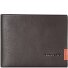  Monaco Wallet RFID protection Leather 12.5 cm Variant brown