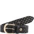 Lina Gold studded belt leather Variant schwarz | 75 cm Lina Gold studded belt leather Variant schwarz | 75 cm
