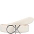  CK Logo Belt Leather Variant bright white | 80 cm