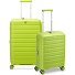  B-Flying 4 wheels Suitcase set 2-piece Expandable Variant cyber lime
